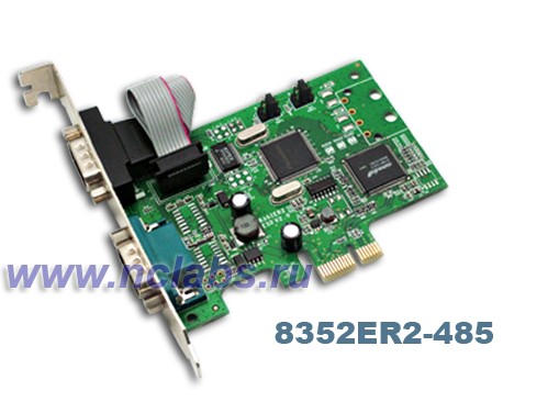 2*RS422/485 PCI-e low profile multiport board
