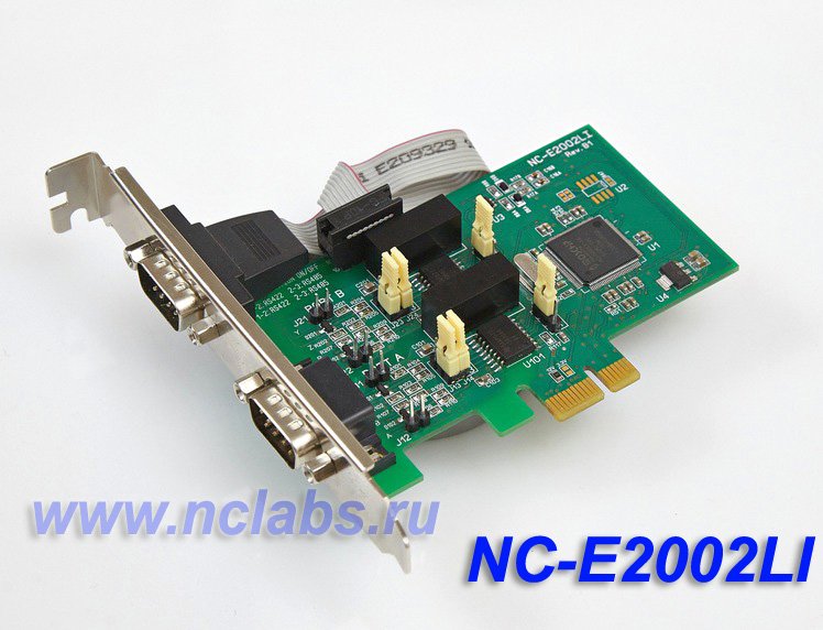 Контроллер RS-485/RS-422 PCI Express  c изоляцией 
