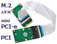 Конвертеры шин и интерфейсов M.2 miniPCIe PCI-e и др.